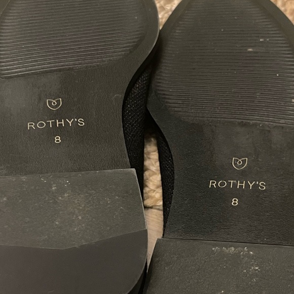 Rothy’s onyx black merino wool ankle boot - Picture 6 of 6